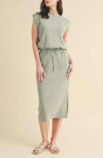 WISHLIST Knit Tank Midi Dress