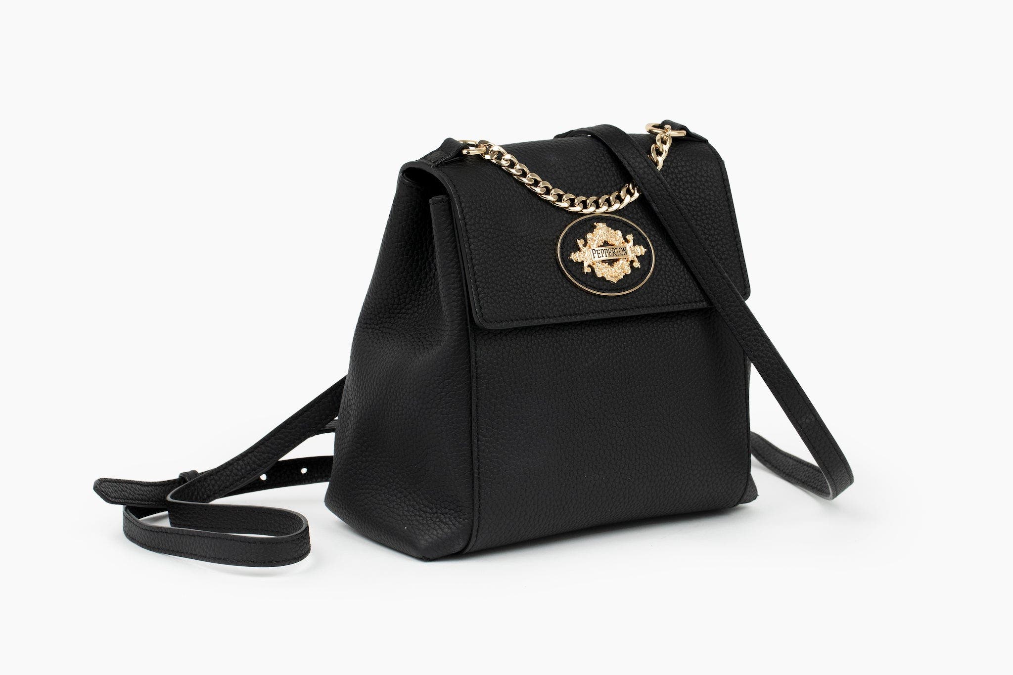 Pepperton Collection Euphrates Mini Backpack, Main, color, Onyx