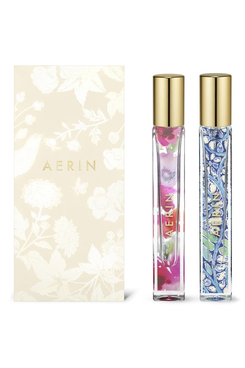 AERIN Beauty Mediterranean Honeysuckle & Wild Geranium Eau de Parfum Travel Spray Duo, Main, color, NO COLOR