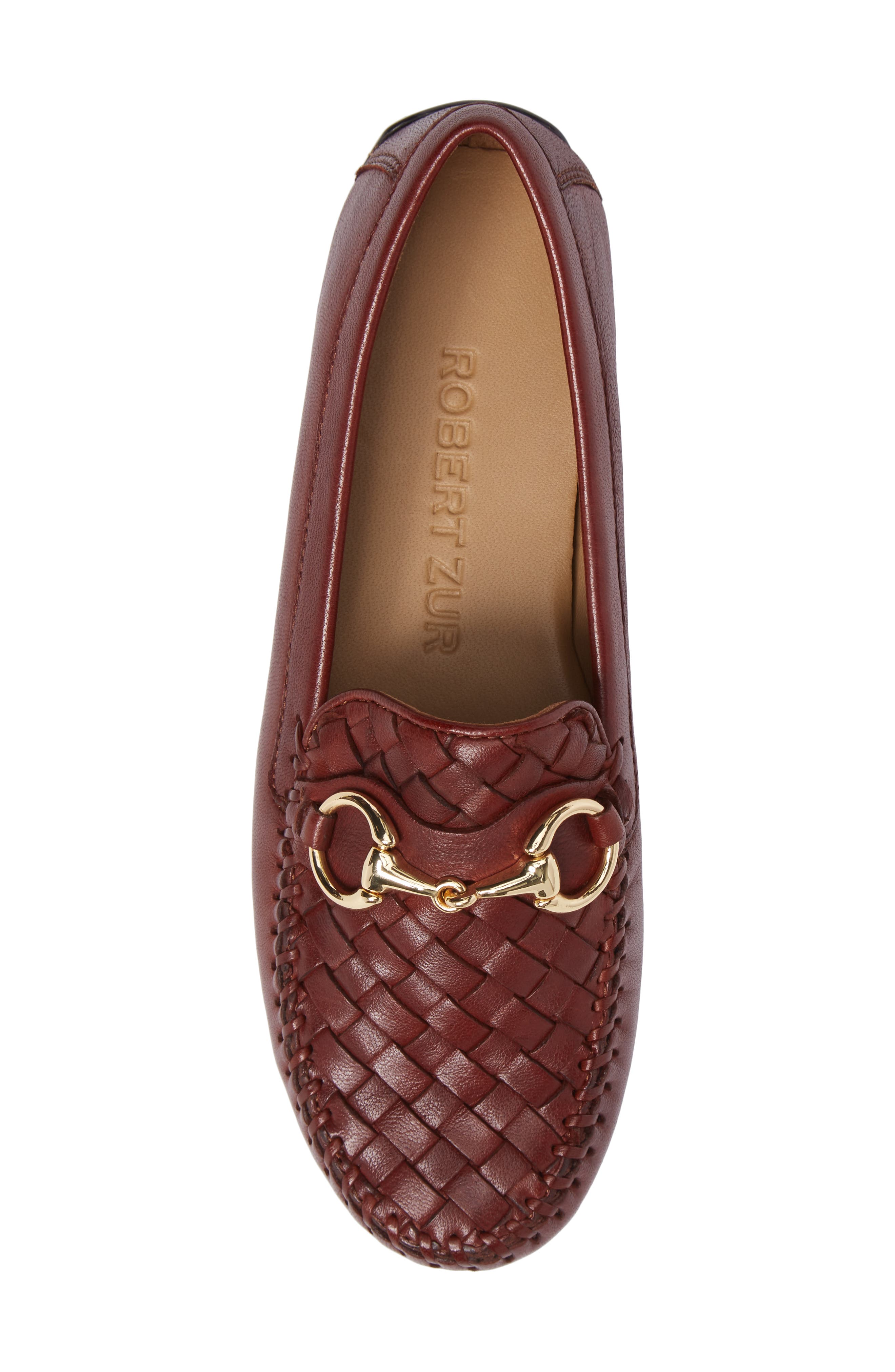 Perlata Driving Shoe, Alternate, color, VINTAGE LUGGAGE LEATHER