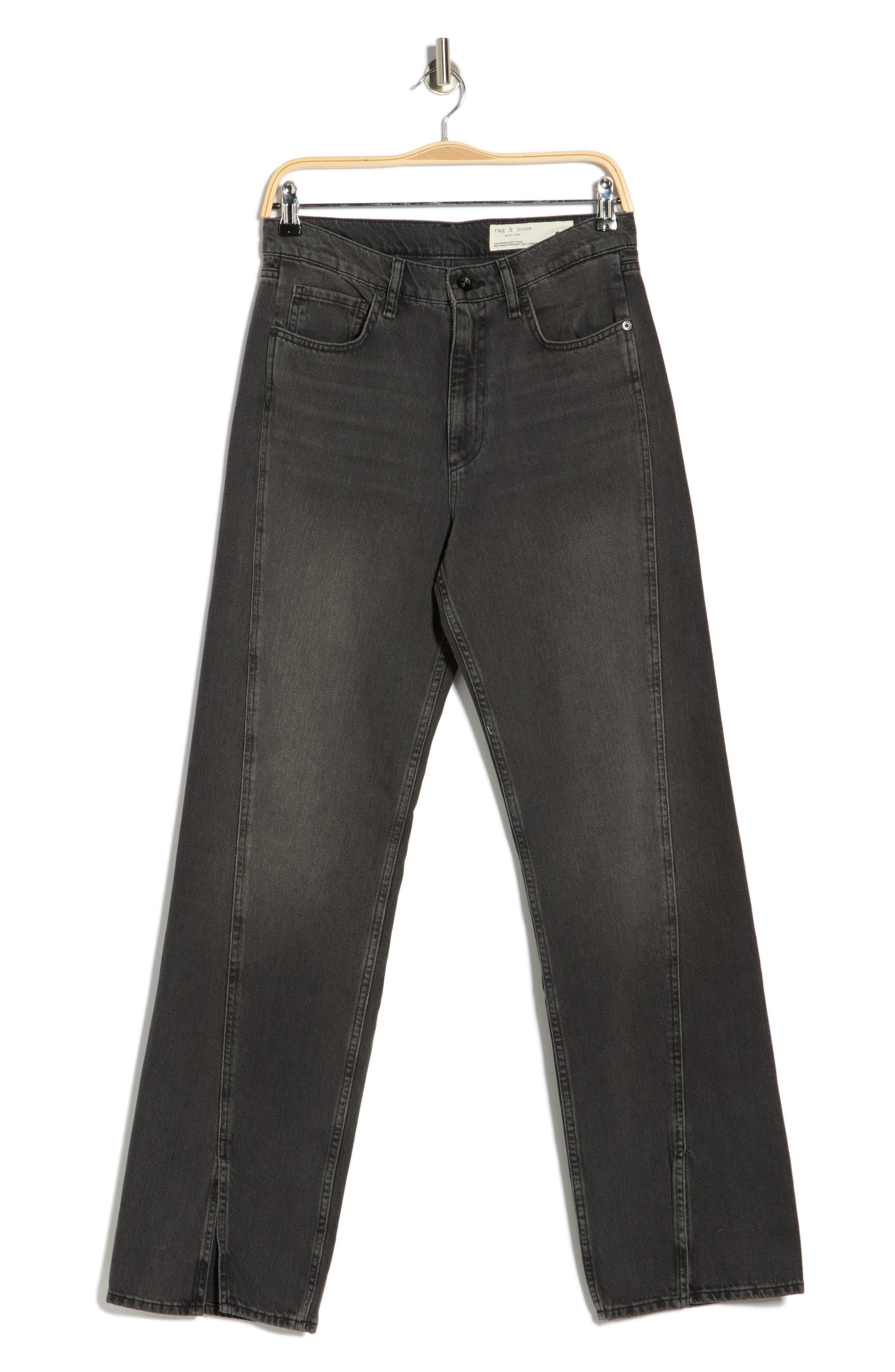 rag & bone Shannon High Waist Split Jeans