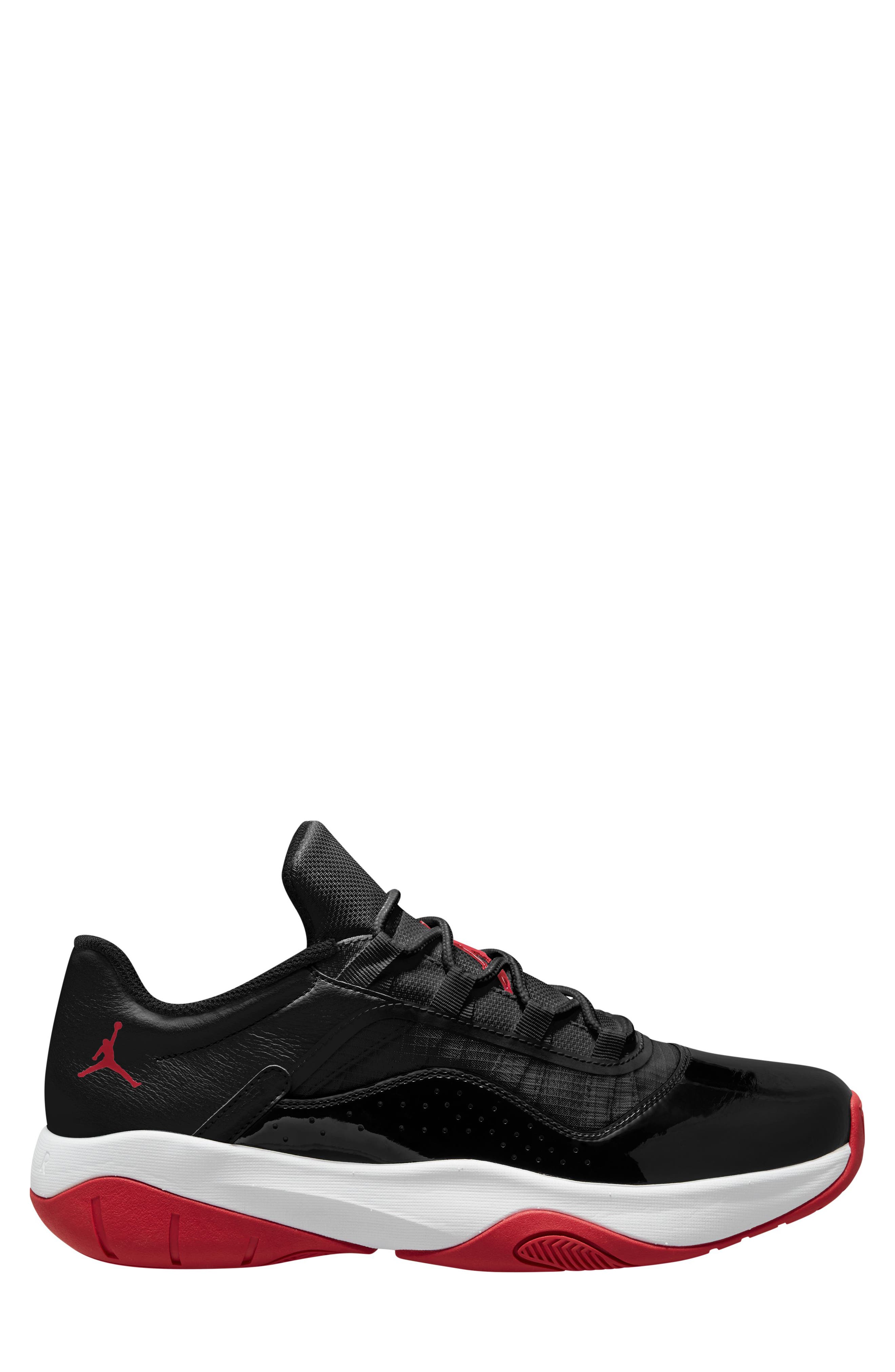 Air Jordan 11 CMFT Low Sneaker, Main, color, BLACK/ VARSITY RED/ WHITE