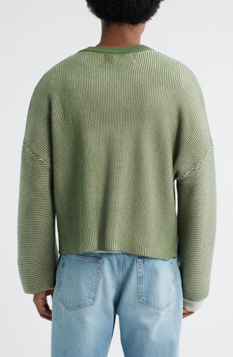 JUNGLES Embrace Two Tone Rib Sweater, Alternate, color, 