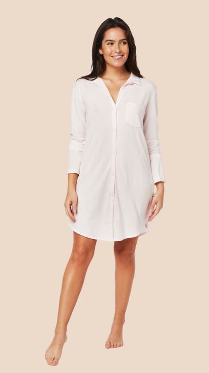 Pima Knit Night Shirt