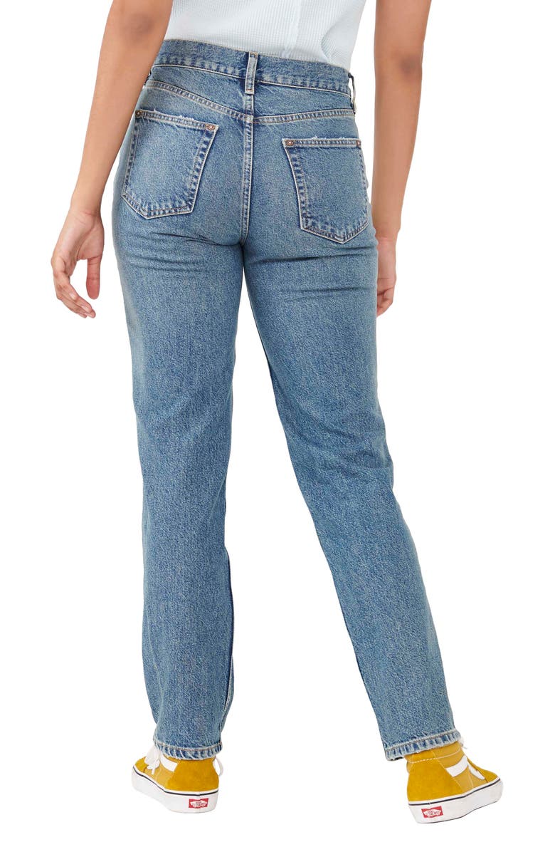 Free People We the Free The Lasso Straight Leg Jeans, Alternate, color,