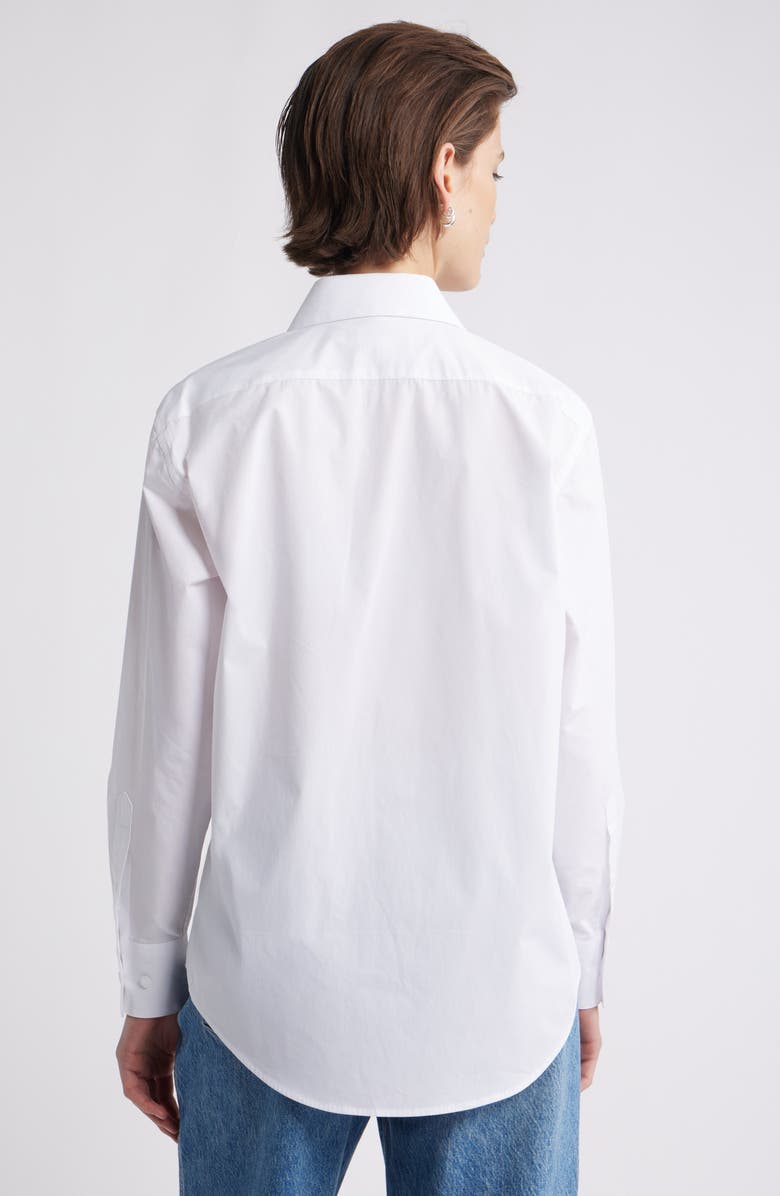 Nordstrom Cotton Poplin Button-Up Shirt, Alternate, color, 