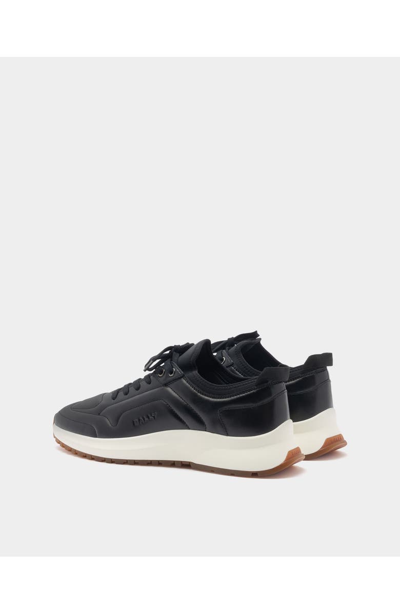 Bally Leather Outline Sneaker, Alternate, color,