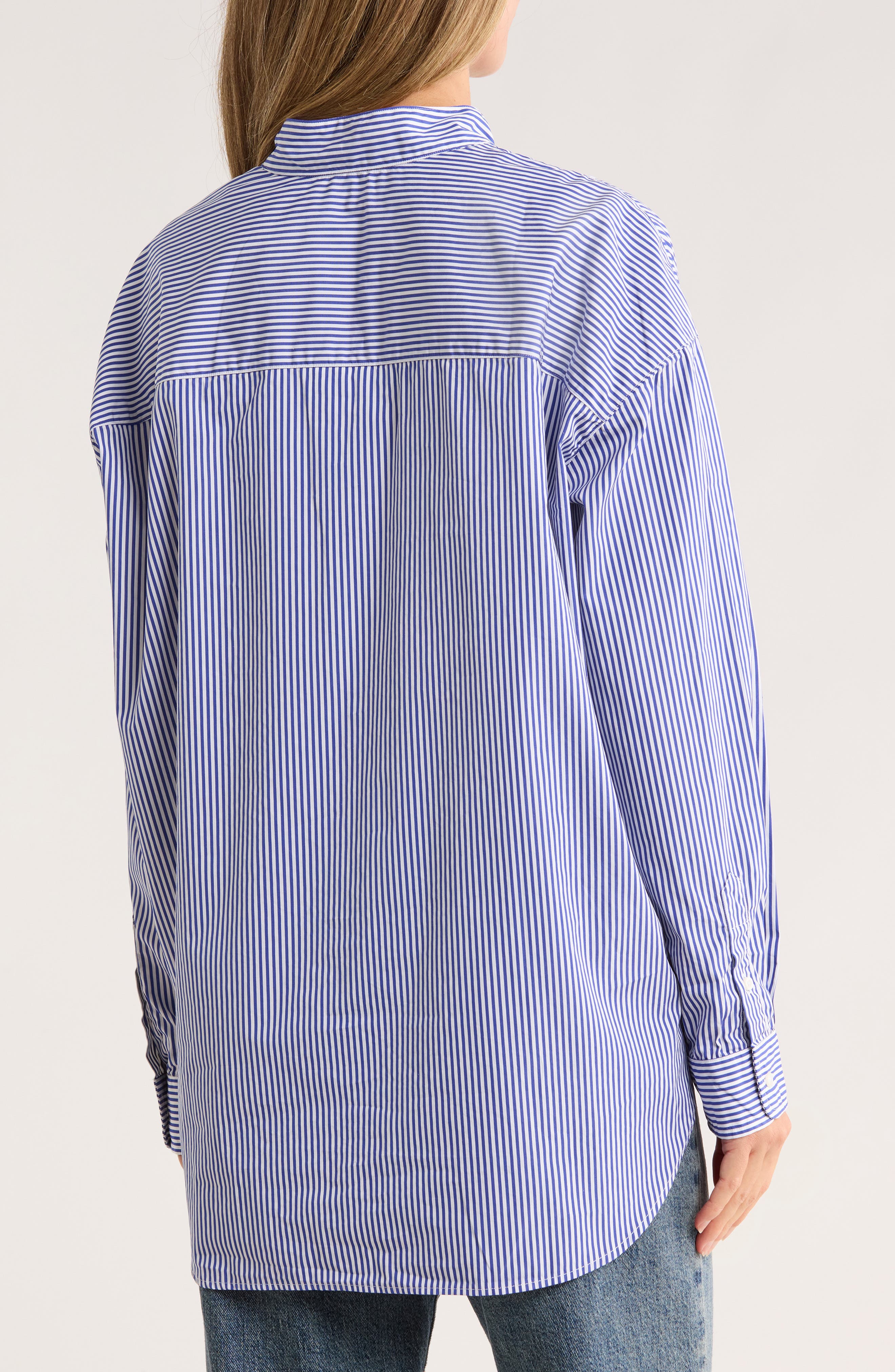 Victoria Surplice Neck Button Up Shirt - image 2