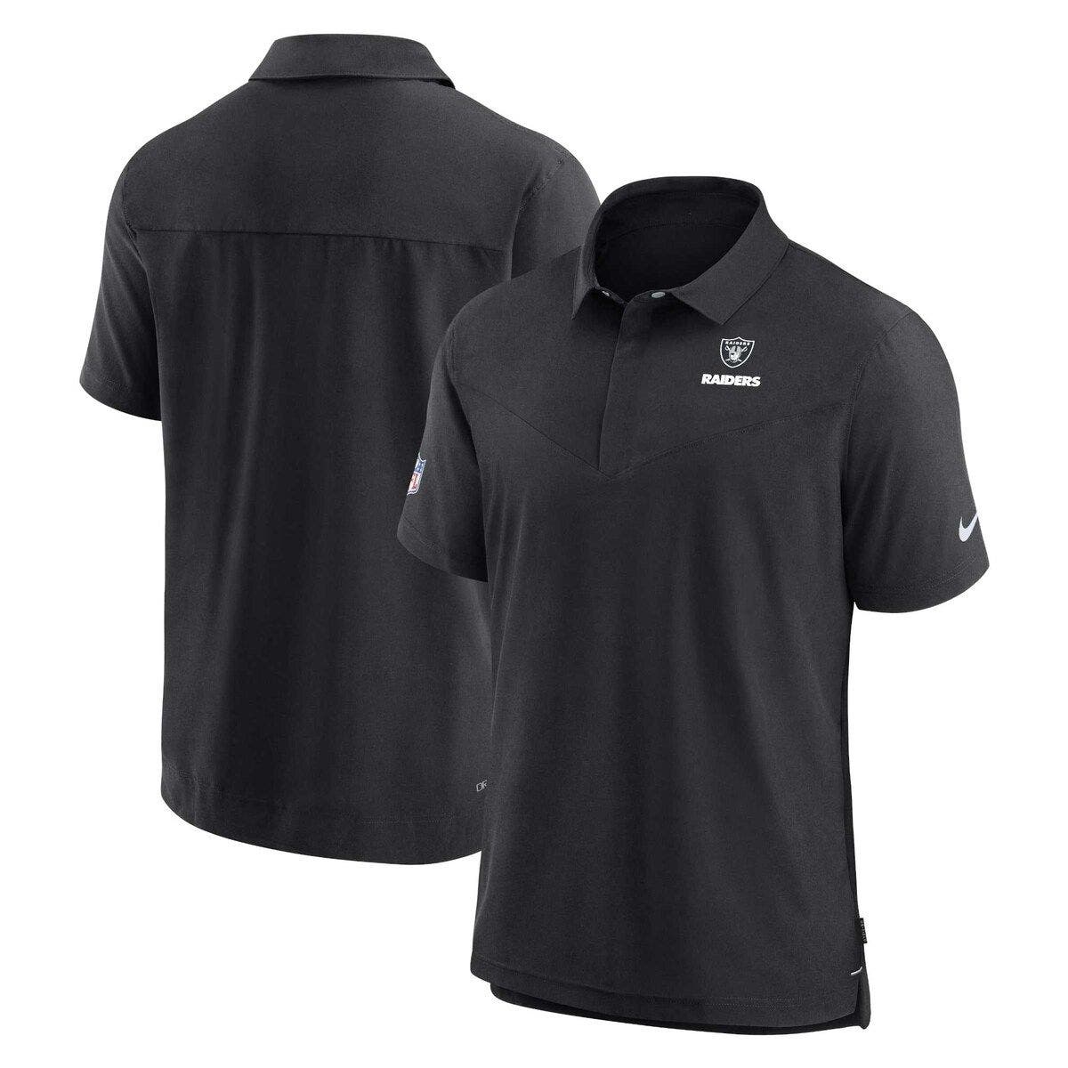 raiders nike polo