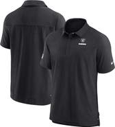 Nike Men's Nike Black Las Vegas Raiders Sideline Lockup Performance Polo