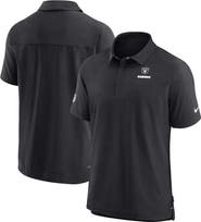 Nike Men's Nike Black Las Vegas Raiders Sideline Lockup Performance Polo