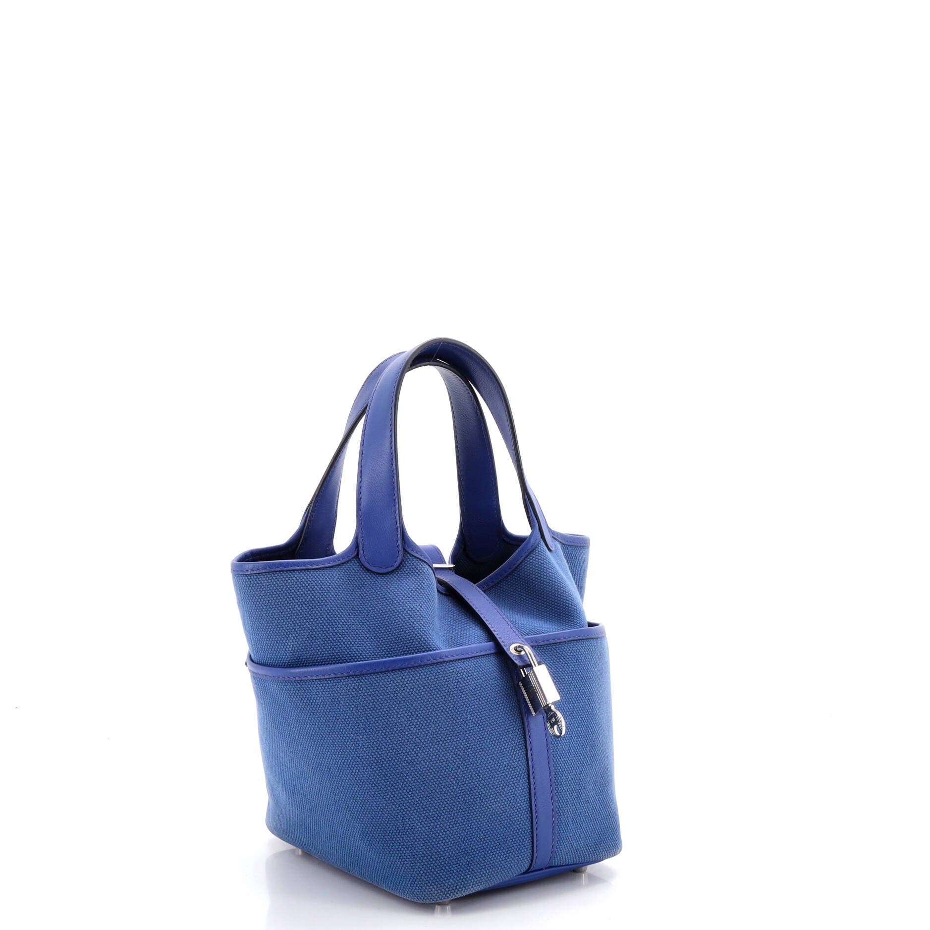 Cargo Picotin Lock Bag Canvas and Swift PM, Alternate, color, Blue