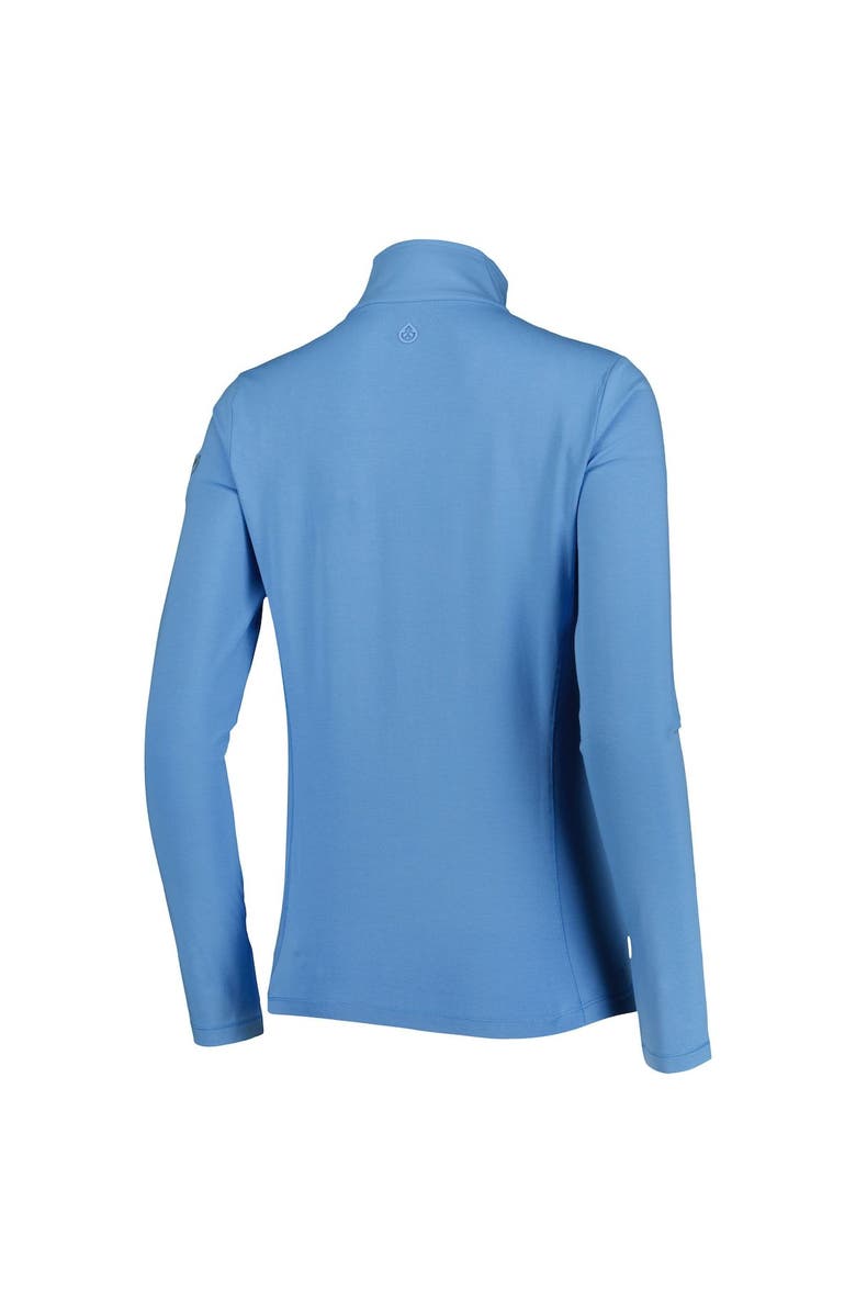 tasc Performance Women's tasc Performance Light Blue TOUR Championship Recess Quarter-Zip Sweatshirt, Alternate, color, Light Blue