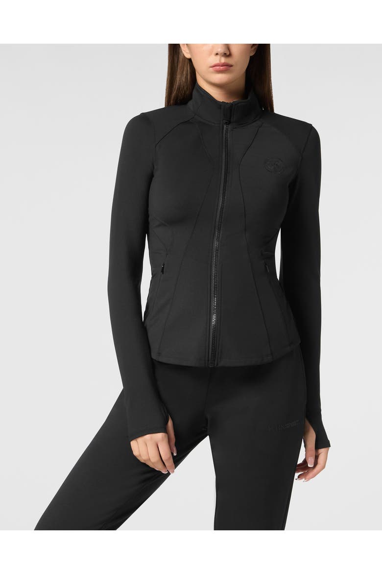 Breathable Jogging Jacket Ls Women, Main, color, black