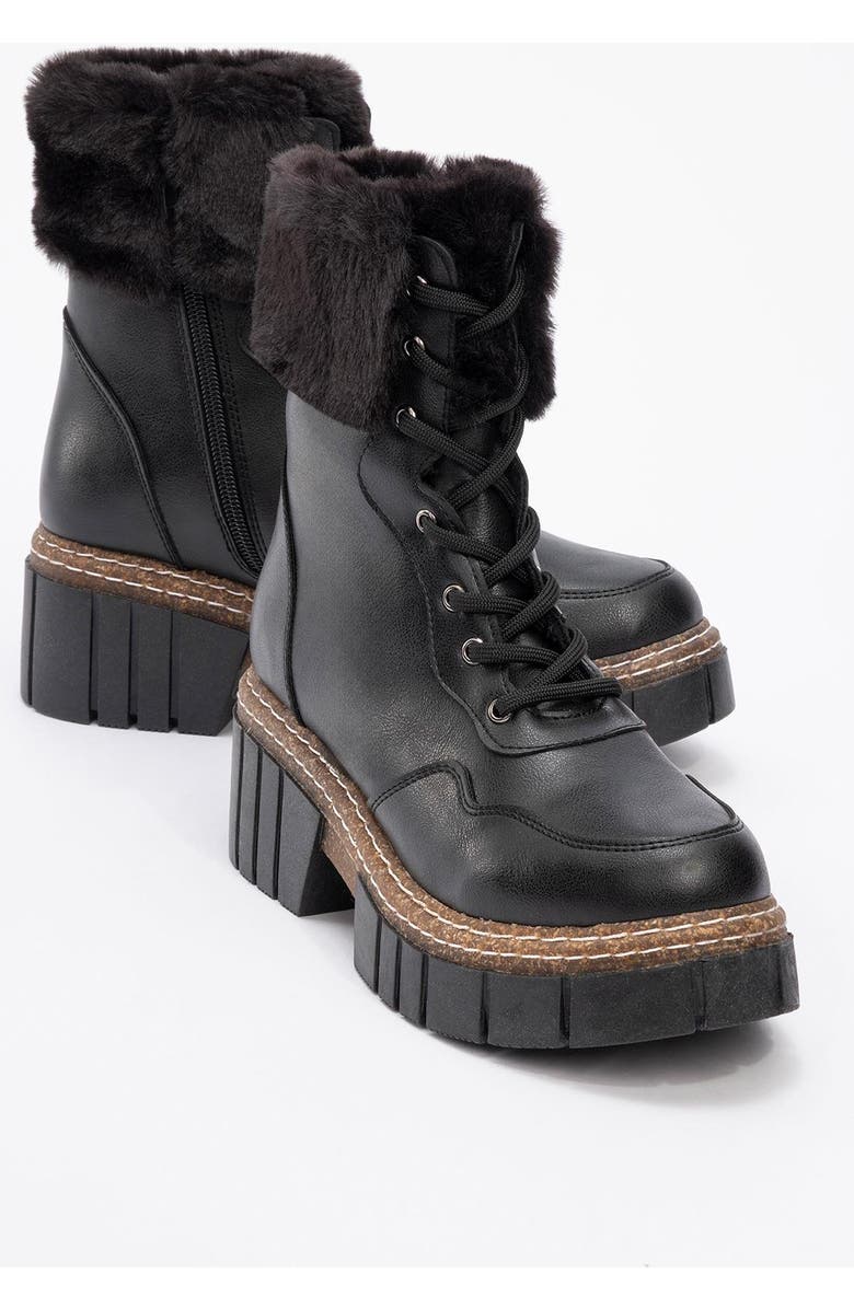 Prologue Shoes Faith Fur Chunky Boot, Alternate, color,