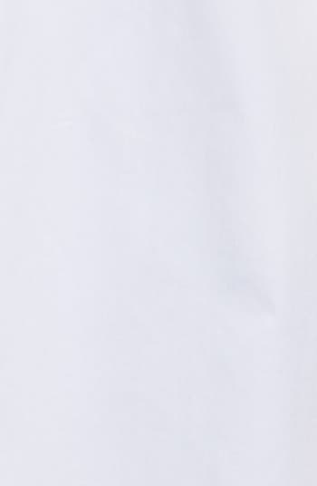 Gender Inclusive Stretch Cotton Blend Button-Up Shirt