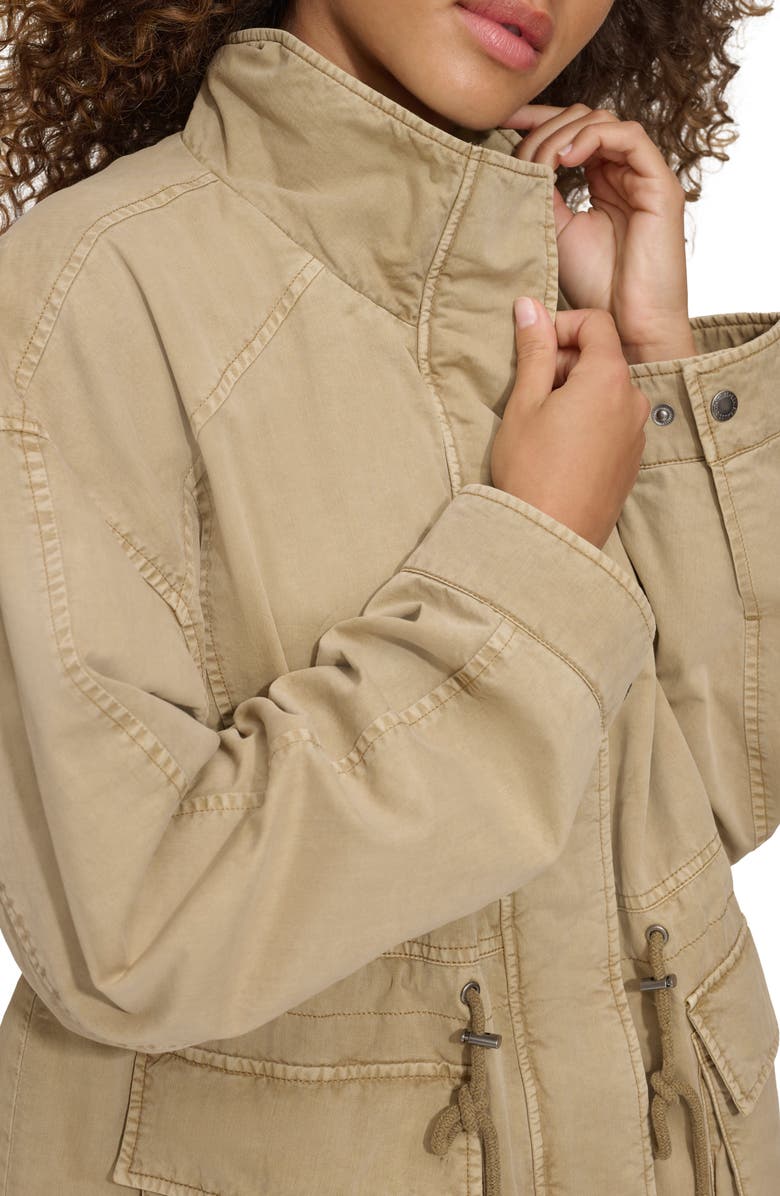 Levi's<sup>®</sup> Cotton Hooded Jacket, Alternate, color, Safari