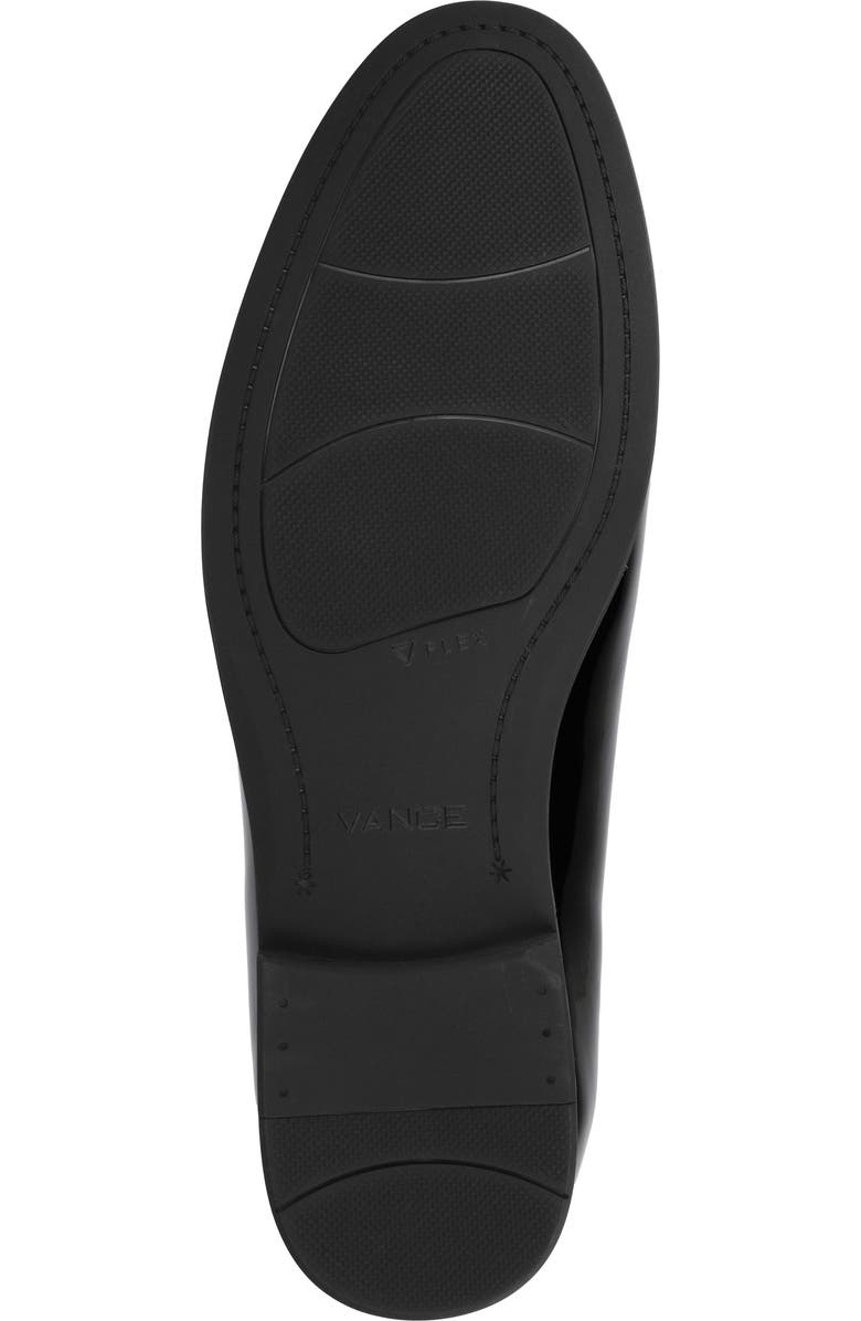 VANCE CO Giovanni Plain Toe Loafer, Alternate, color, Patent/Black