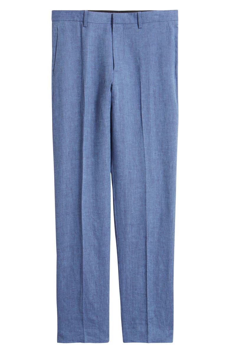 Theory Mayer Linen Dress Pants, Alternate, color, 