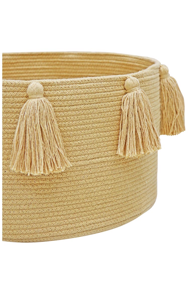 Tassel Basket, Alternate, color, HONEY