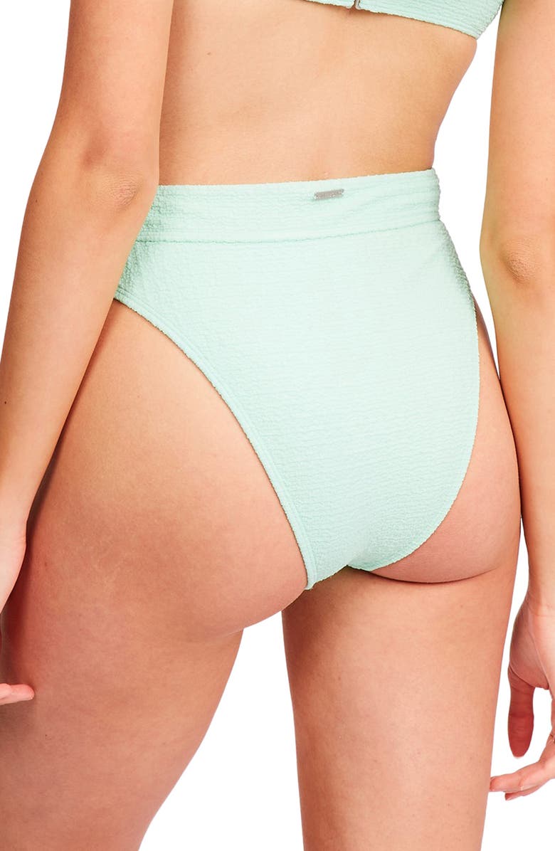 Billabong So Dazed Maui Rider High Waist Bikini Bottoms, Alternate, color,