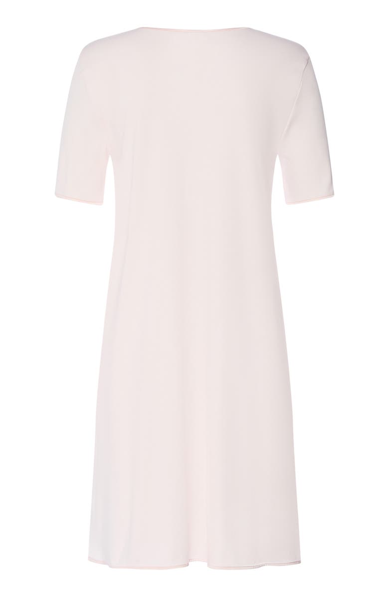 Hanro Cotton & Silk Nightshirt, Alternate, color, Honeydew