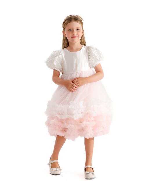 Mimi Tutu Gem Teacup Dress in White 