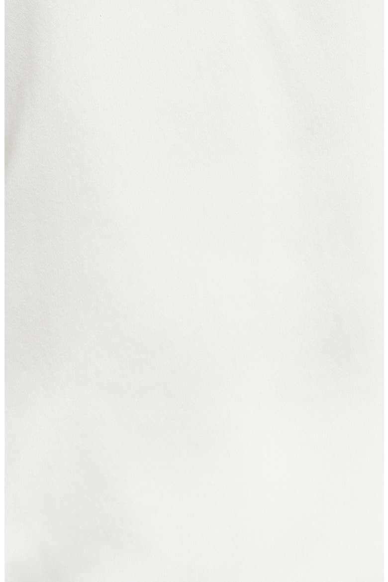 Washable Silk Short Pajamas, Alternate, color, TRANQUIL WHITE