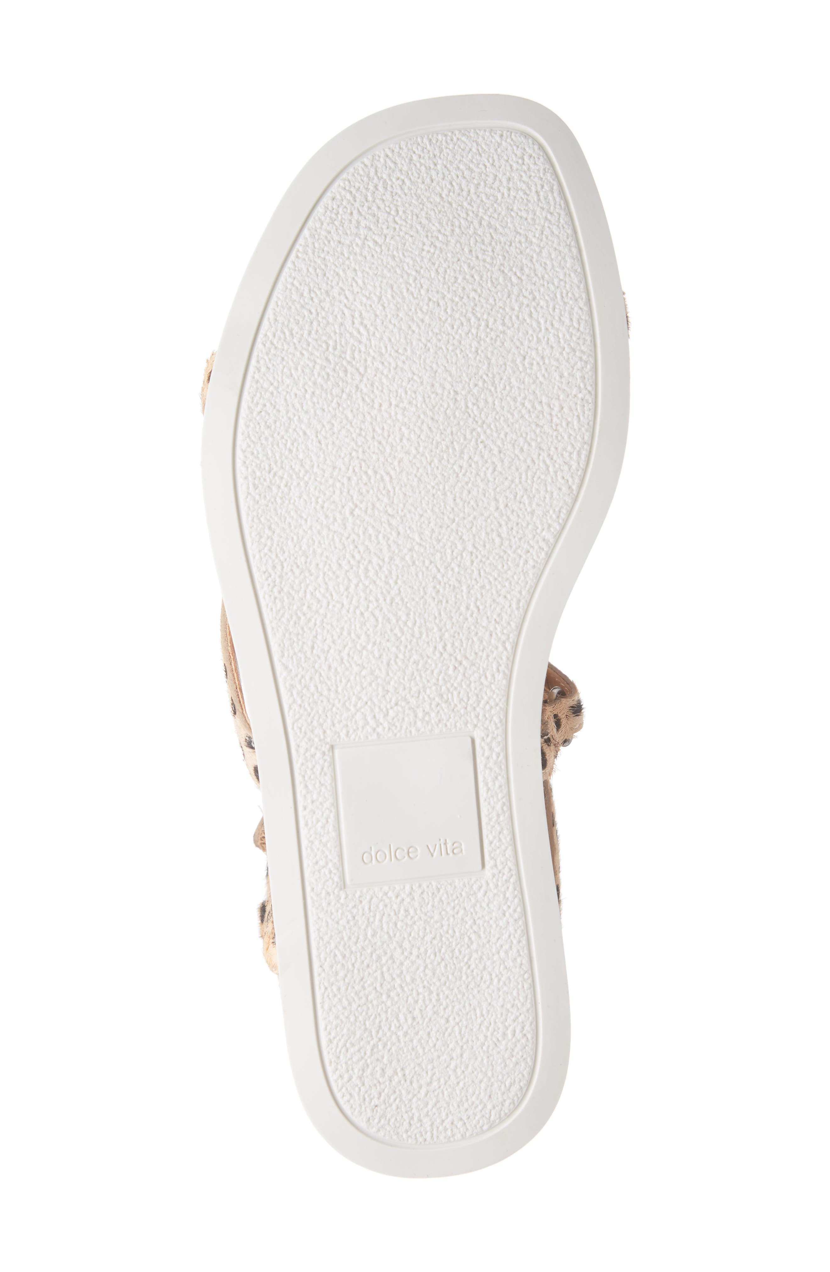 Rhyan Sport Genuine Calf Hair Sandal, Alternate, color, LEOPARD CALF HAIR