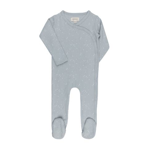 Printed Floral Star Collection - Footie