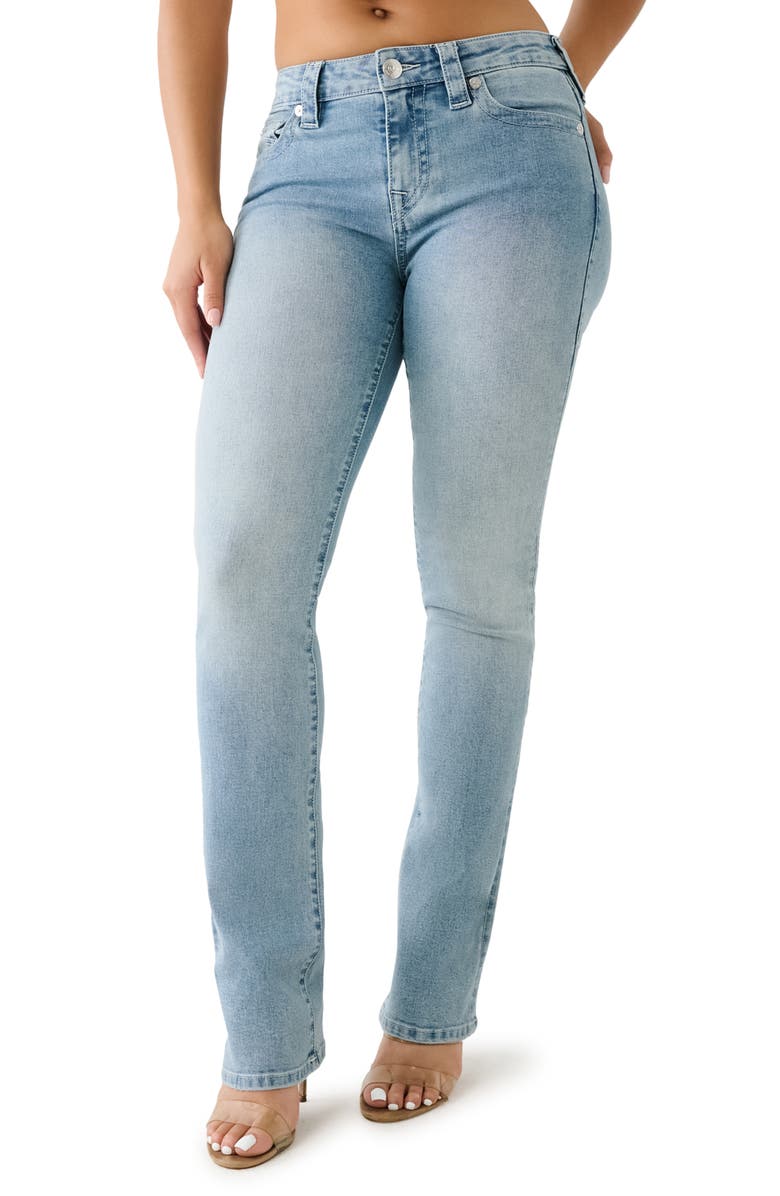 True Religion Brand Jeans Billie Straight Leg Jeans, Main, color, 