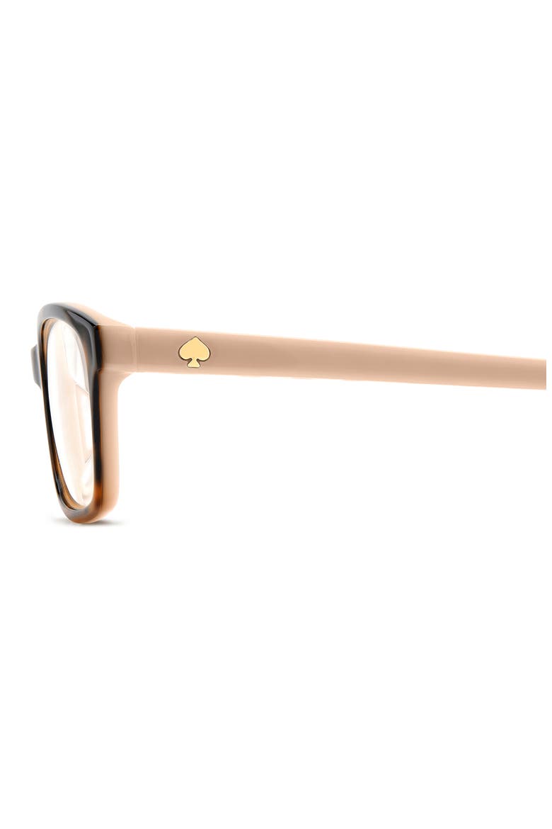 catrina 51mm rectangular optical glasses, Alternate, color, PINK HAVANA PINK