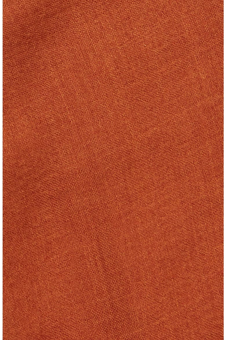 Cashmere & Silk Wrap, Alternate, color, RUST UMBER