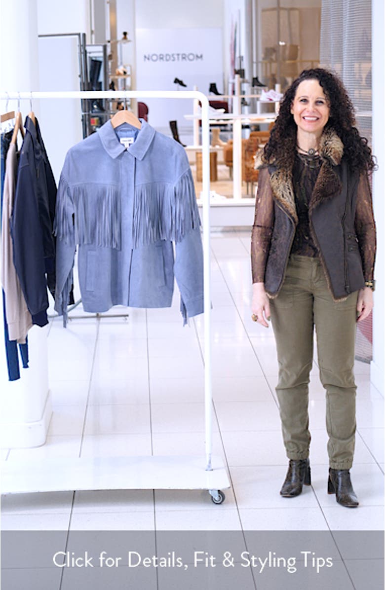 Fringe Suede Jacket, sales video thumbnail