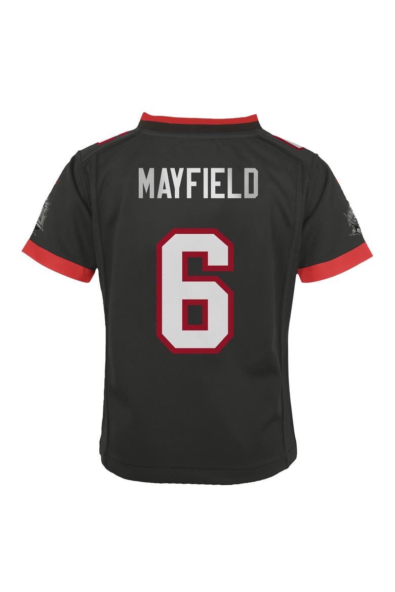 Preschool Nike Baker Mayfield Pewter Tampa Bay Buccaneers Alternate Game Jersey, Alternate, color, Pewter