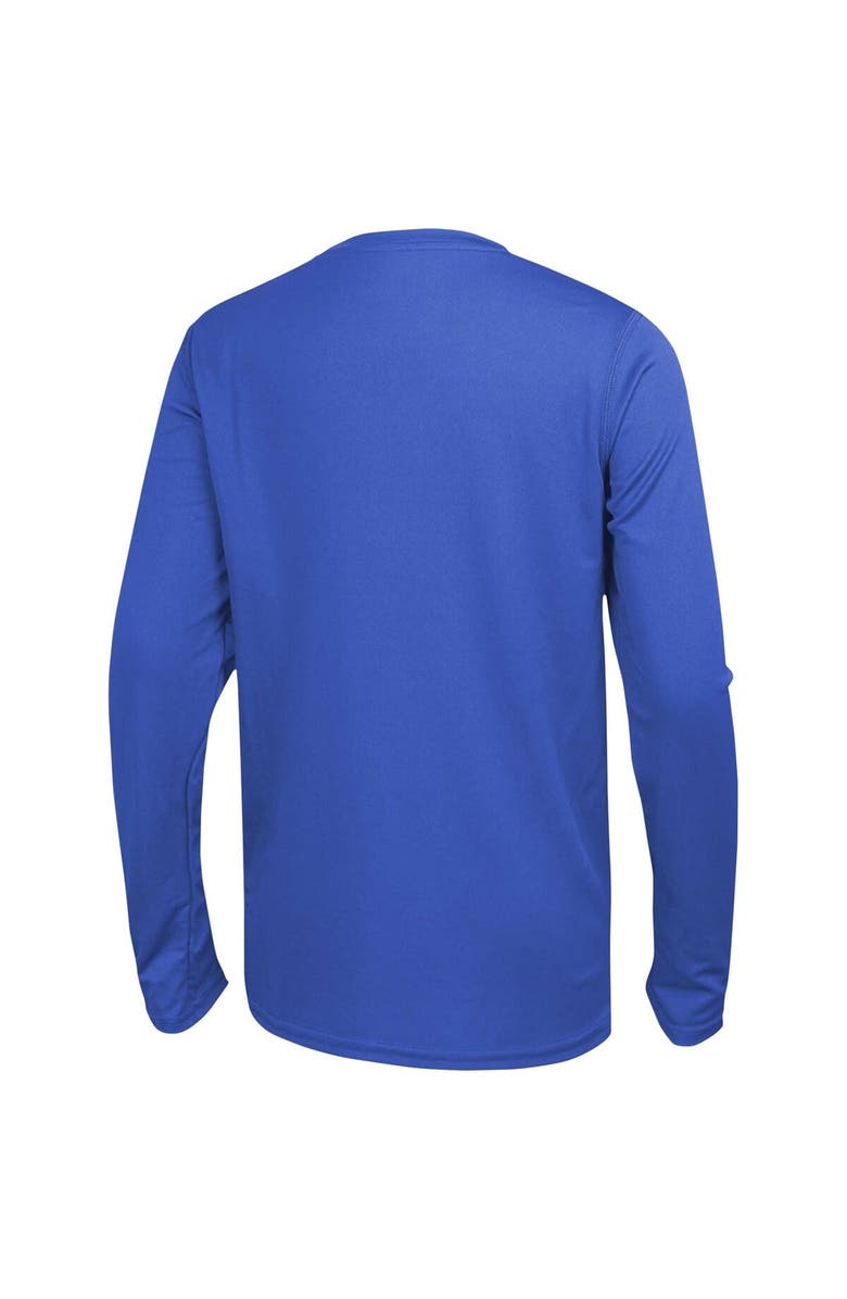 Outerstuff Men's Royal Los Angeles Rams Side Drill Long Sleeve T-Shirt, Alternate, color, Royal