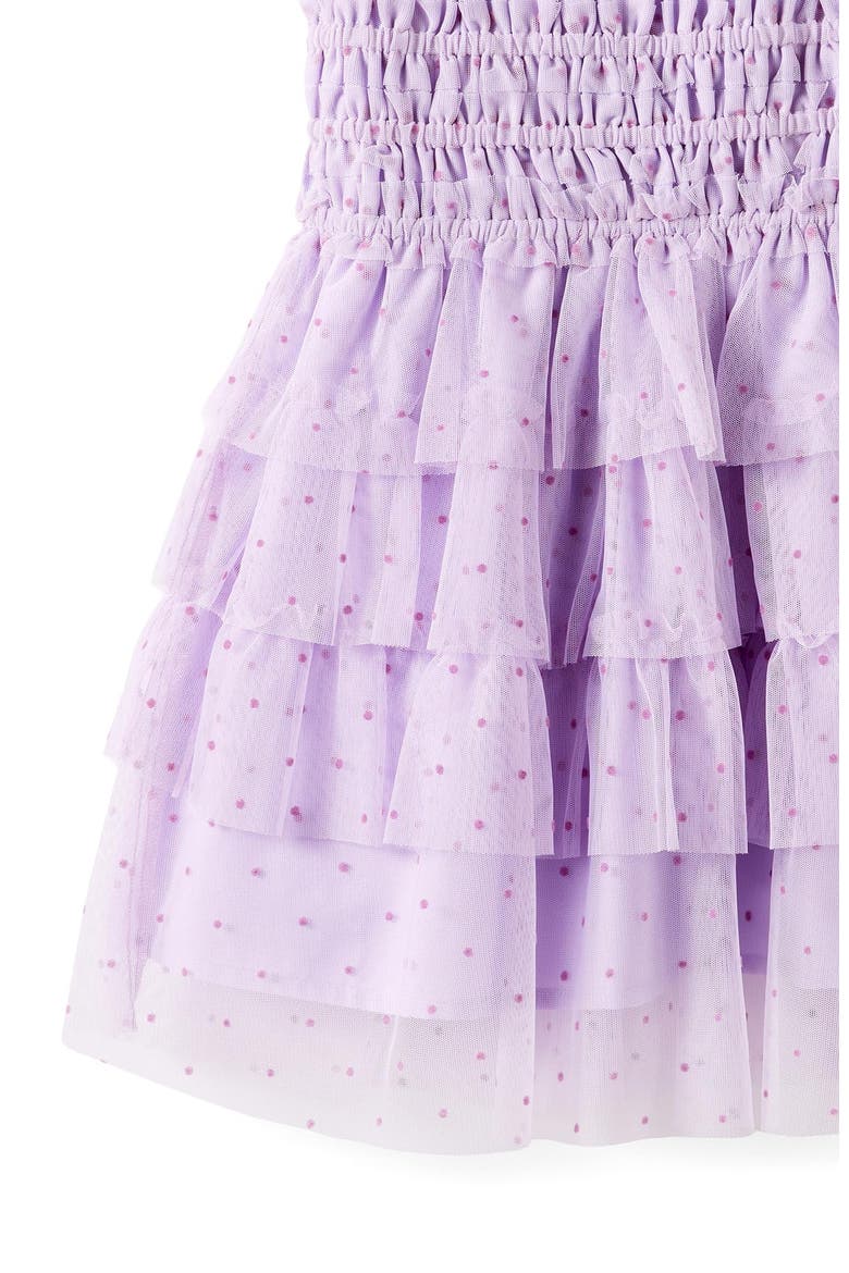 Kid's Molly Dress Up Dress, Alternate, color, Vintage Lilac Spot