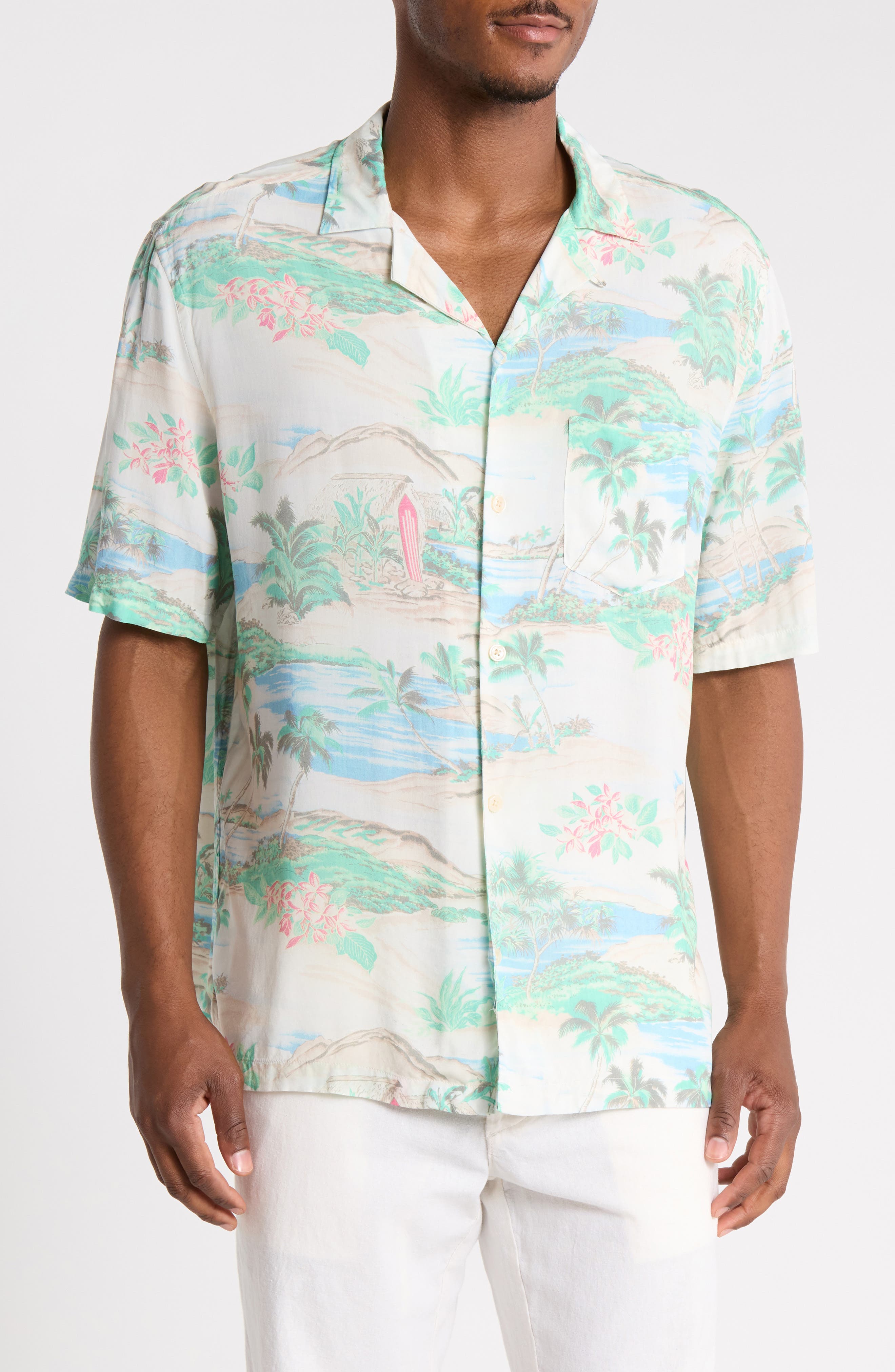 Biarritz Relaxed Fit Camp Shirt