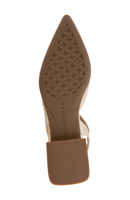 AEROSOLES AEROSOLES NAPOLI POINTED TOE SLINGBACK FLAT