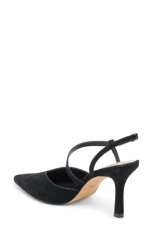 Dolce Vita Kamra Pointy Toe Slingback Pump In Black
