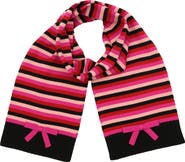 Kate Spade New York stripe scarf