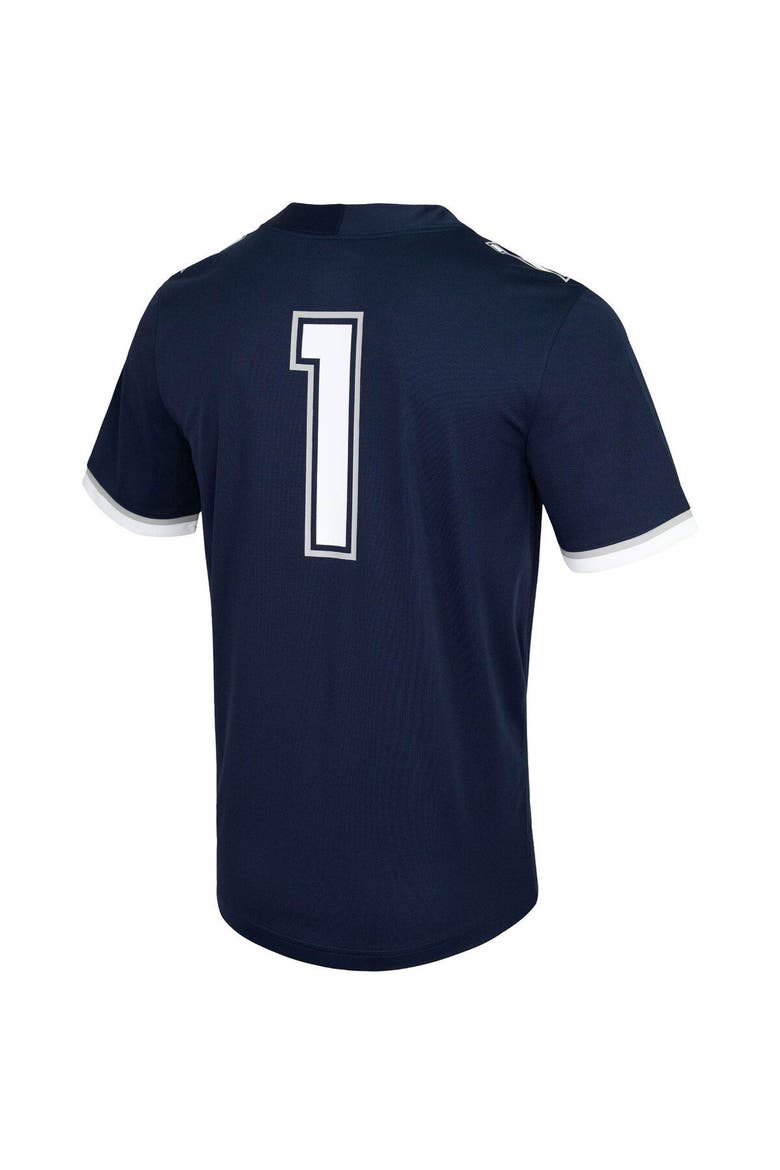 Men's Nike #1 Navy UConn Huskies Untouchable Game Jersey, Alternate, color, Navy