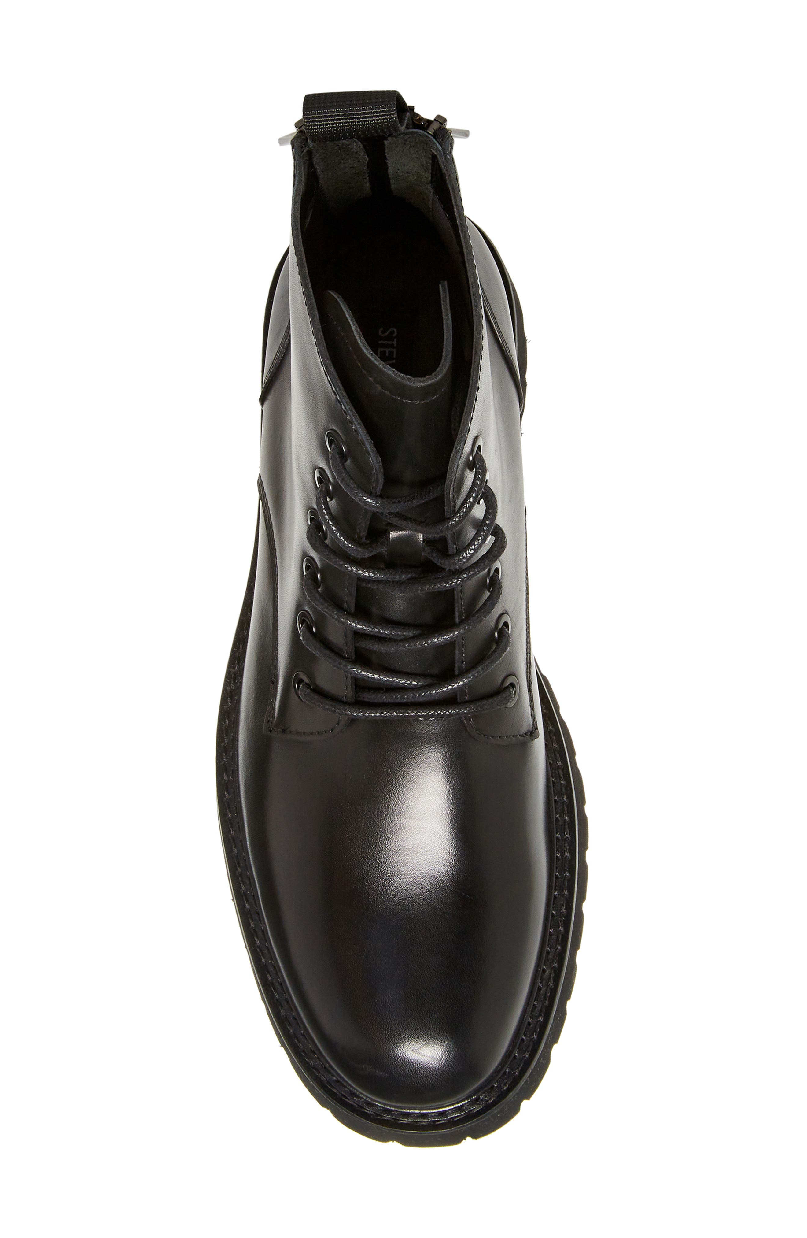 Steve Madden Fintan Zip Combat Boot, Alternate, color, 