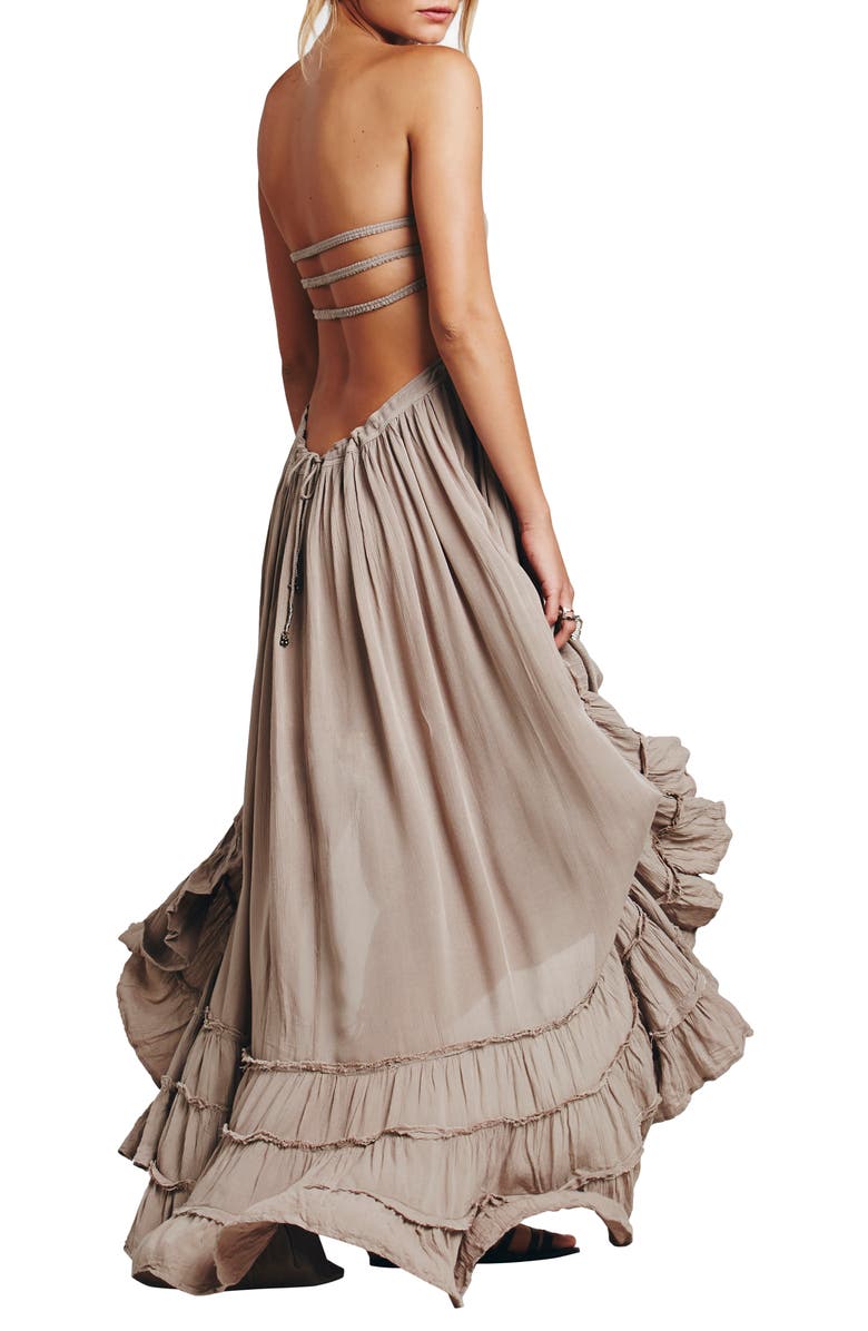 Free People Endless Summer by Free People Extratropical Smocked Maxi Dress, Alternate, color, 