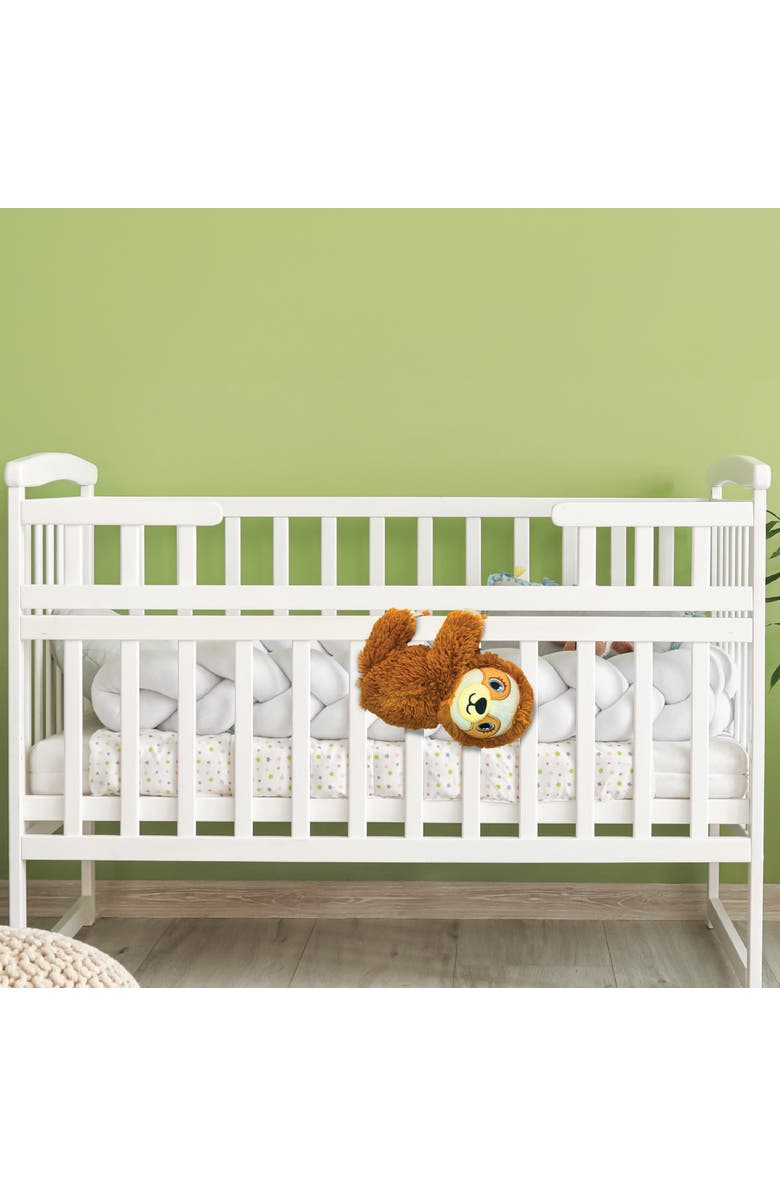 Shusher Sloth by Baby Shusher, Alternate, color, Brown