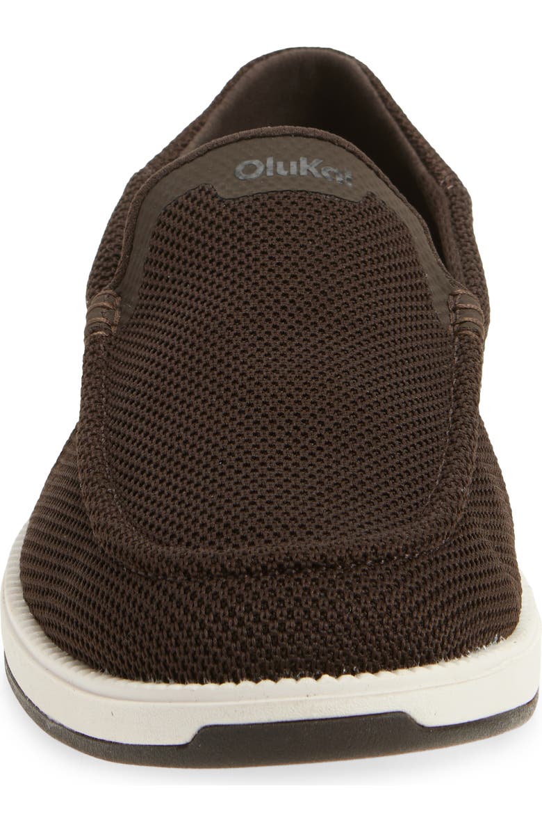 OluKai Kākaha Mesh Convertible Loafer, Alternate, color, Dark Java / Dark Java