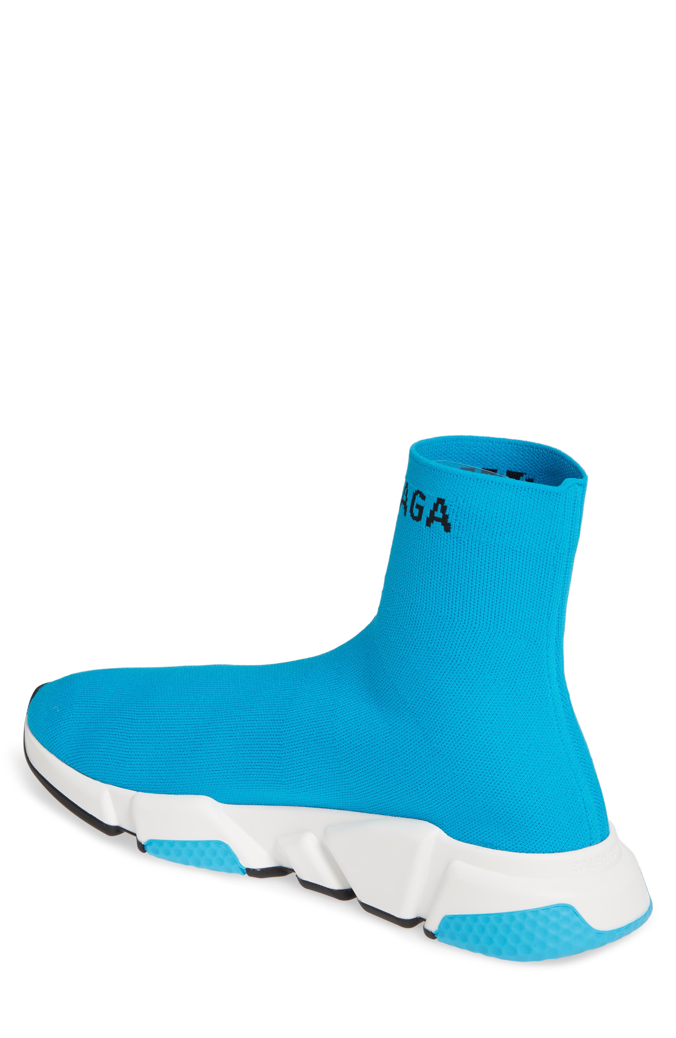 Speed Sock Slip-On, Alternate, color, TURQUOISE/ BLACK