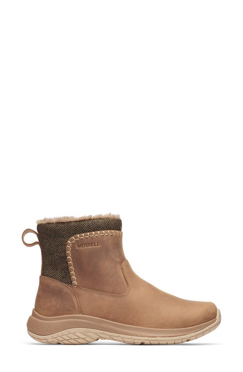 Merrell Encore Ice 5 Faux Fur Trim Bootie In Brown
