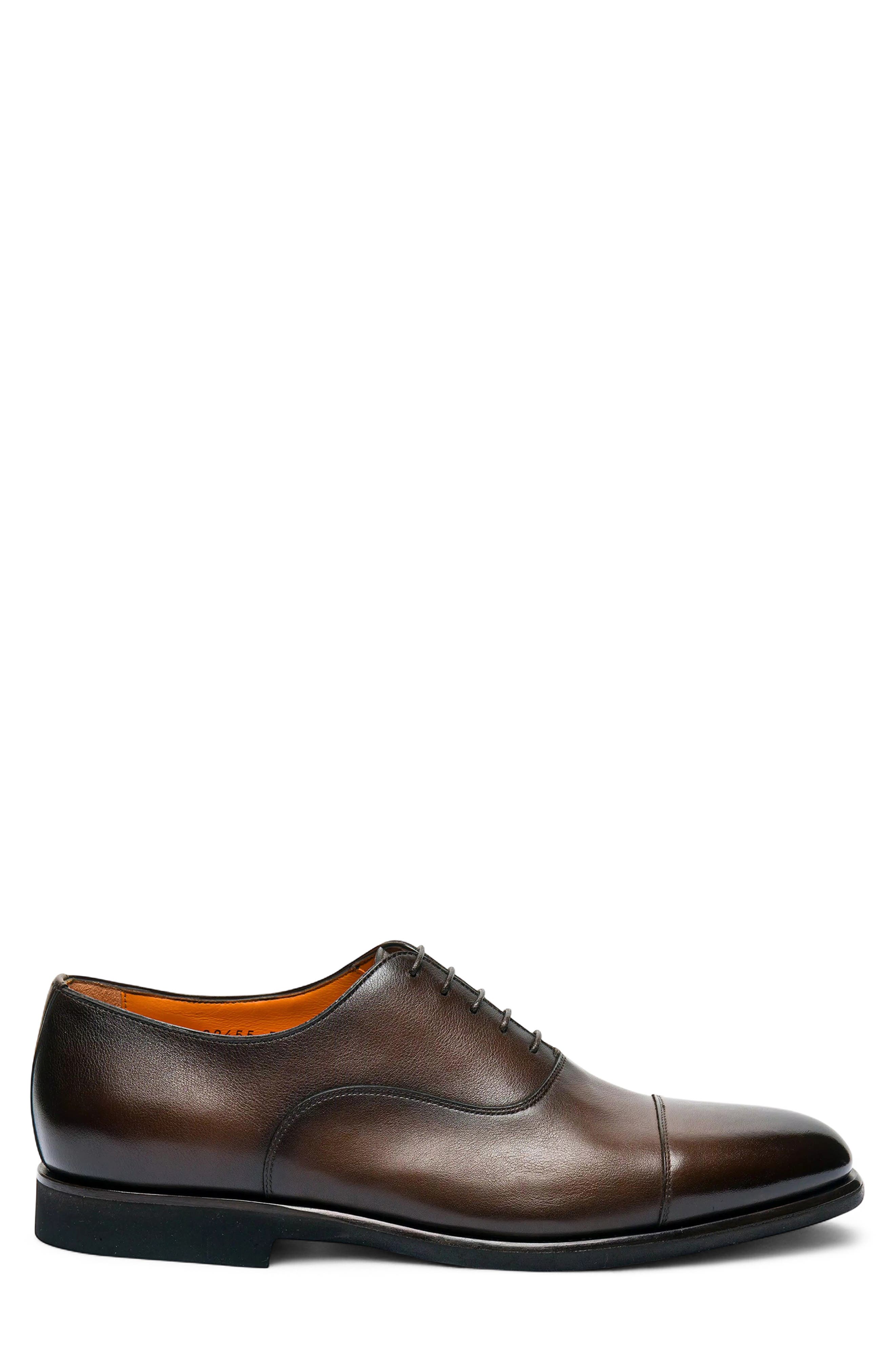 Darian Oxford Shoe, Alternate, color, DARK BROWN SMOOTH