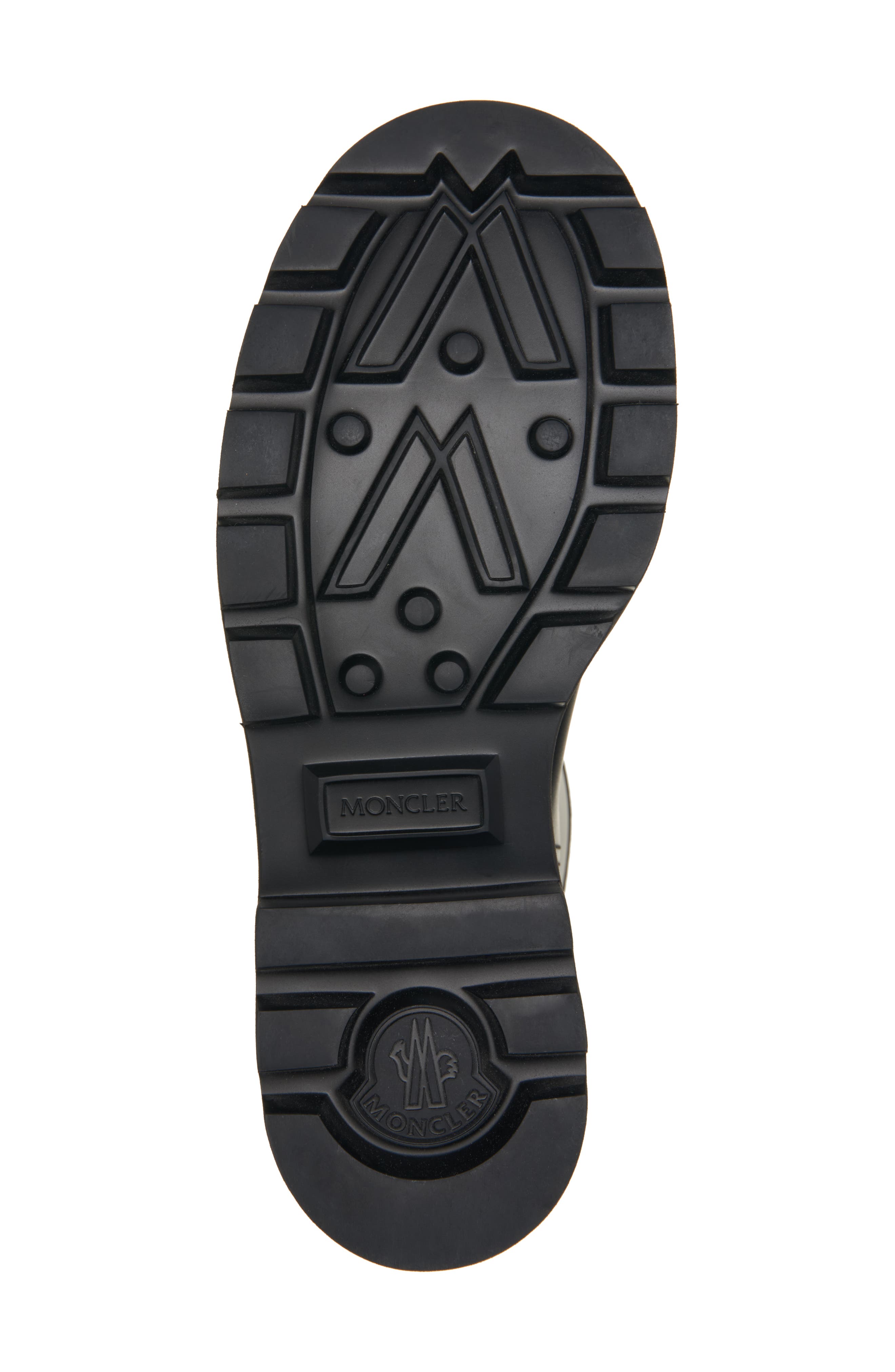 Moncler Kickstream Waterproof Chelsea Rain Boot, Alternate, color, Black